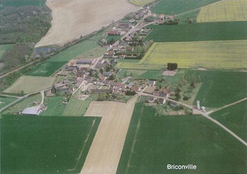 Vue aérienne de Briconville
